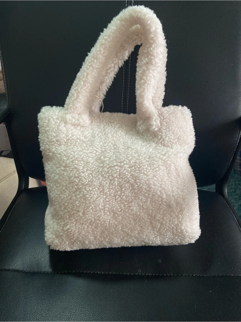 NWT🎉 Primark Plush Heart Tote Bag for Kids - Pink